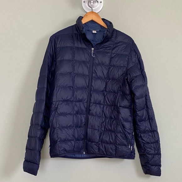 REI Puffy Down Fill Jacket in Navy - Picture 2 of 8